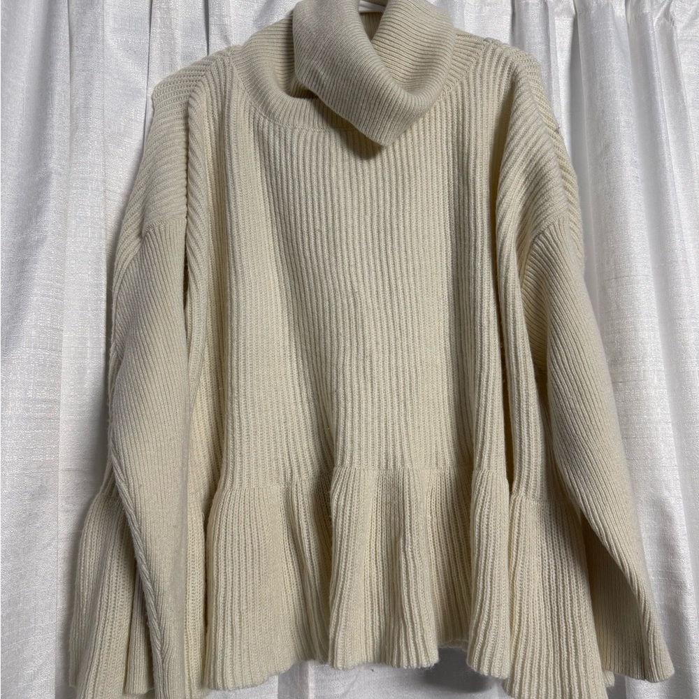 SOLD Cozy Cream Turtleneck Sweater